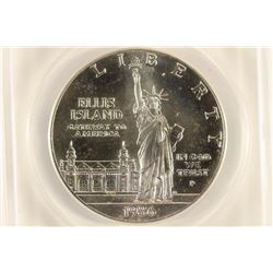 1986-P STATUE OF LIBERTY SILVER DOLLAR ANACS MS68