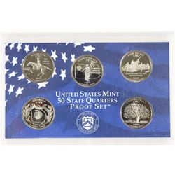 1999 US 50 STATE QUARTERS PROOF SET NO BOX