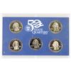 Image 2 : 1999 US 50 STATE QUARTERS PROOF SET NO BOX