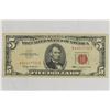 Image 1 : 1963 $5 US RED SEAL NOTE