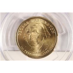2007-P GEORGE WASHINGTON DOLLAR PCGS MS68