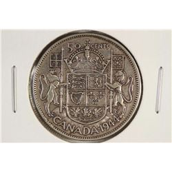 1944 CANADA SILVER 50 CENT