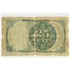 Image 2 : 1874 25 CENT US FRACTIONAL CURRENCY