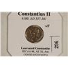 Image 3 : 337-361 A.D. CONSTANTIUS II ANCIENT COIN VERY FINE