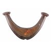 Image 1 : Rare Pre-Historic Knobbed Crescent Bannerstone