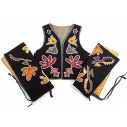 Chippewa Beaded Dance Outfit circa 1890