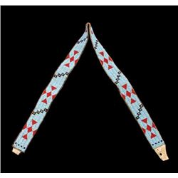 Lakota Sioux Fully Beaded Belt circa 1890
