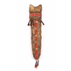 Eastern Great Lakes Quilled Knife Sheath 18th-19th