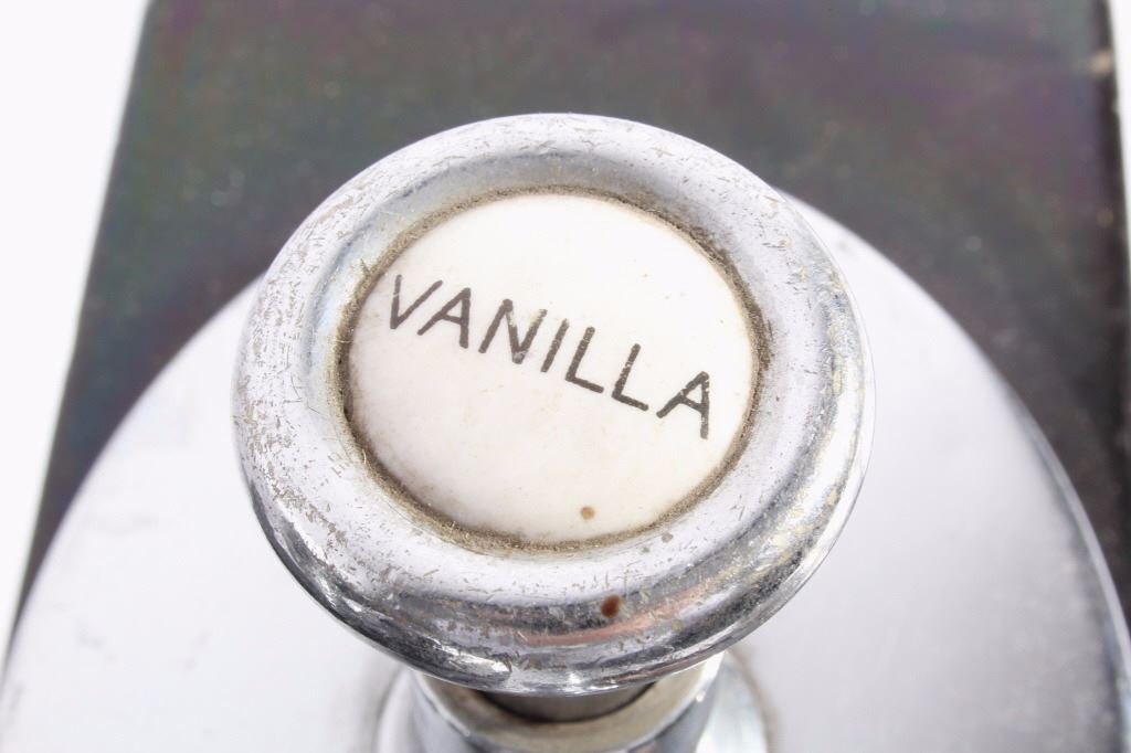 Hall Porcelain Soda Fountain Syrup Dispensers 1937