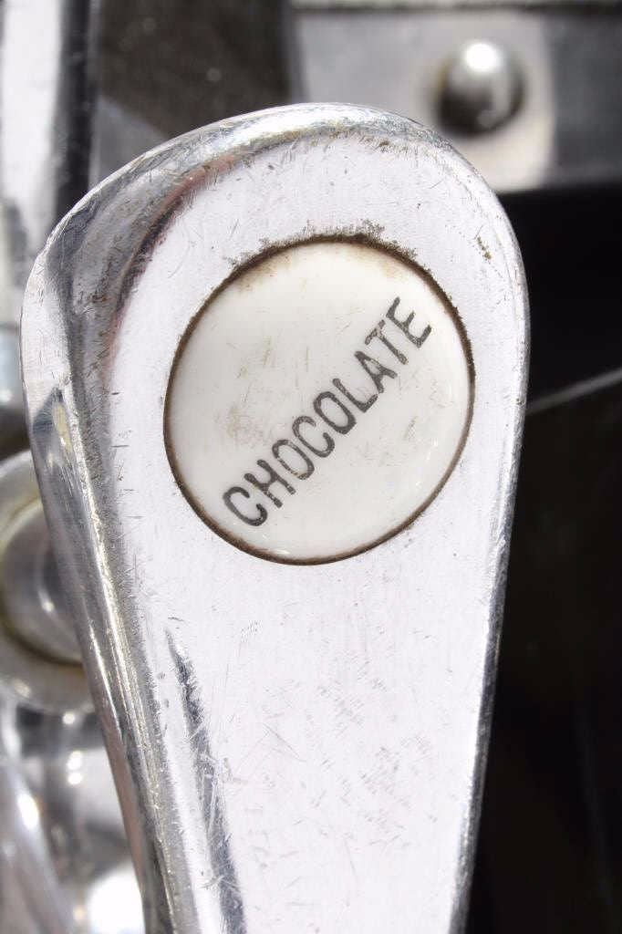 Hall Porcelain Soda Fountain Syrup Dispensers 1937