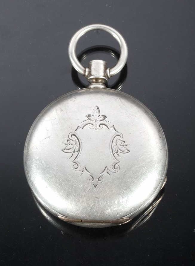 Dueber Coin Silver Pocket Watch Case
