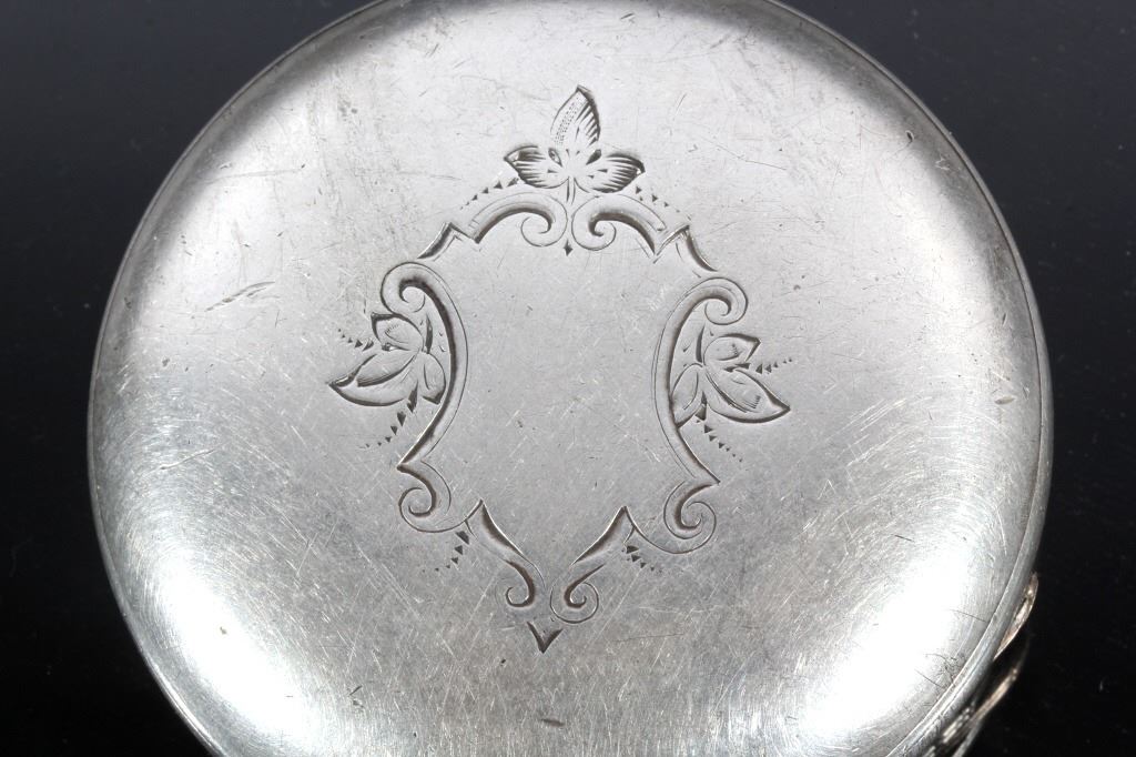 Dueber Coin Silver Pocket Watch Case