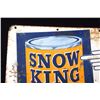 Image 2 : Snow King Baking Powder Metal Advertisement Sign