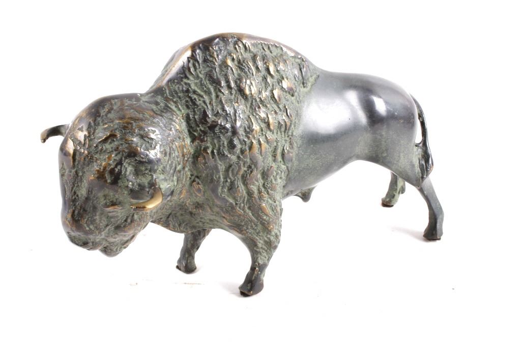 Collection of Buffalo Figurines