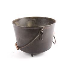 Cast Iron Stock Pot With Copper Handles