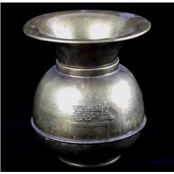 Union Pacific Railroad Brass Spittoon