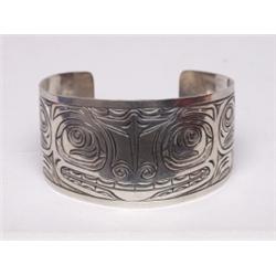 Native Sterling Bracelet Stamped 925