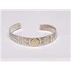 Image 1 : Native Sterling and Gold Bracelet