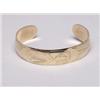 Image 1 : 14K Native Carved Bracelet Signed PG