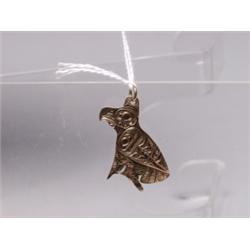 14K Gold Pendant Thunderbird