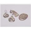 Image 1 : Native Carved Silver Pendants and