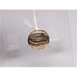 14K Gold Native Pendant