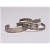 Image 1 : Estate Lot 3 Old Bracelets & Ring