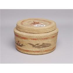 Nootka Large Circular Basket