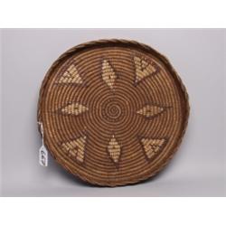 Lillooet Circular Coiled Tray Ca. 1900