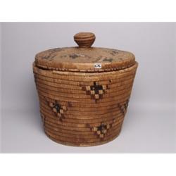 Salish Large Nob Top Basket