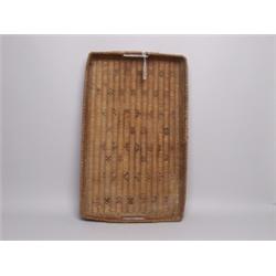 Salish Lillooet Handled Tray