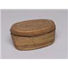 Image 1 : 19th C Nootka Oval Lidded Basket