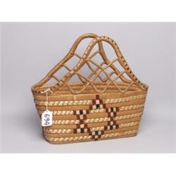 Salish Lillooet Cedar Basket