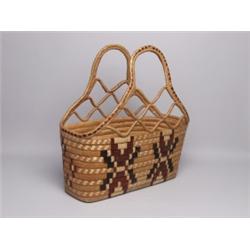Salish Lillooet Cedar Basket