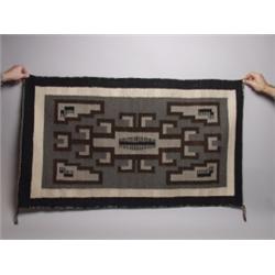 Navajo Weaving Two Grey Hills 1940/50