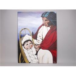 Toya Harris Mt Currie Salish Painting