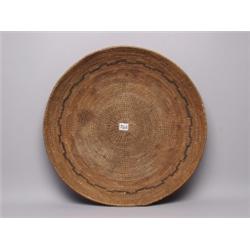 Old Tulare Flat Circular Basket
