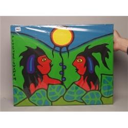 Daniel Pitchegigwanch Original Painting