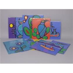 Eleven Daniel Pitchegigwanch Paintings