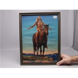 Vintage 1920s Print Native Prayer