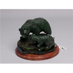 Very Fine Carved Jade Sculpture