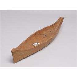 Old North West Coast Model Canoe