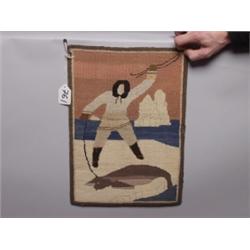 Authentic Grenfell Labrador Industry Tapestry