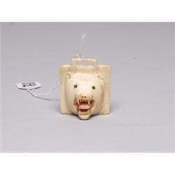 19th C  Carved Watch Fob