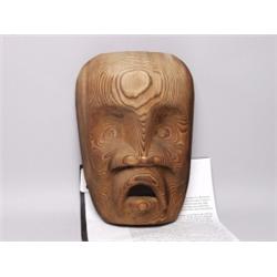 Ellen Neel Carved Cedar Mask