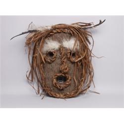 Kwakiutl Potlatch Bark Mask 