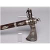 Image 2 : Superb 18th C Peace Pipe Tomahawk