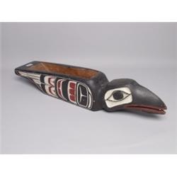 Old No West Coast Carved & Painted Bowl