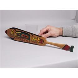 Moses Alexee Signed Paddle