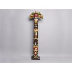 Moses Alexee Figured Totem